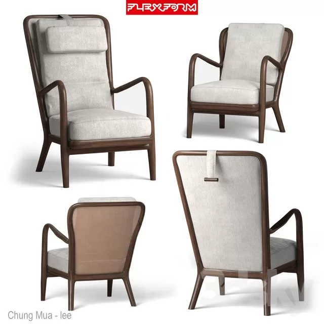 DECOR HELPER – LIVING ROOM – ARMCHAIRS 3D MODELS – 261