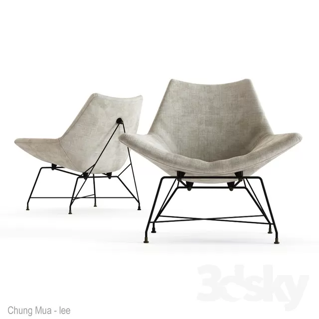 DECOR HELPER – LIVING ROOM – ARMCHAIRS 3D MODELS – 271