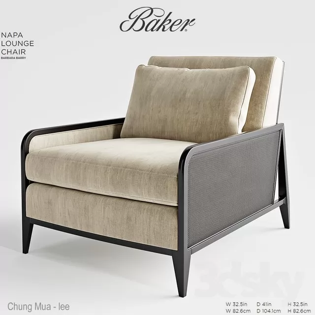 DECOR HELPER – LIVING ROOM – ARMCHAIRS 3D MODELS – 279