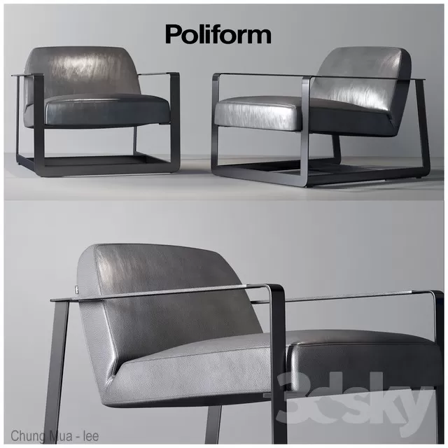 DECOR HELPER – LIVING ROOM – ARMCHAIRS 3D MODELS – 286