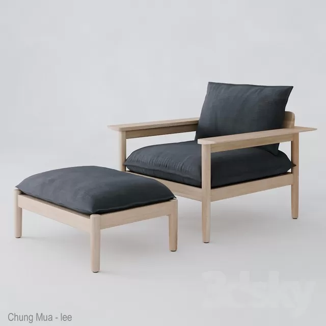 DECOR HELPER – LIVING ROOM – ARMCHAIRS 3D MODELS – 326