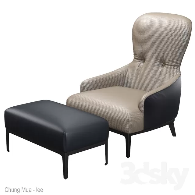 DECOR HELPER – LIVING ROOM – ARMCHAIRS 3D MODELS – 327