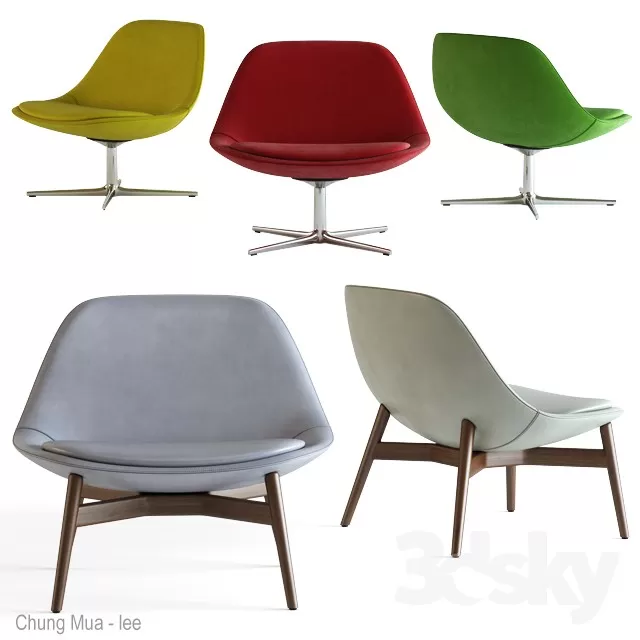 DECOR HELPER – LIVING ROOM – ARMCHAIRS 3D MODELS – 338