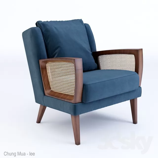 DECOR HELPER – LIVING ROOM – ARMCHAIRS 3D MODELS – 340