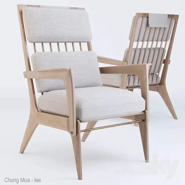 DECOR HELPER – LIVING ROOM – ARMCHAIRS 3D MODELS – 341