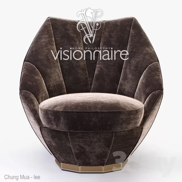 DECOR HELPER – LIVING ROOM – ARMCHAIRS 3D MODELS – 372