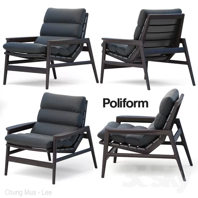 DECOR HELPER – LIVING ROOM – ARMCHAIRS 3D MODELS – 38