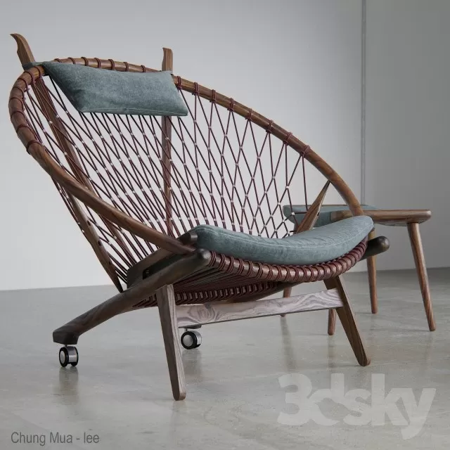 DECOR HELPER – LIVING ROOM – ARMCHAIRS 3D MODELS – 380