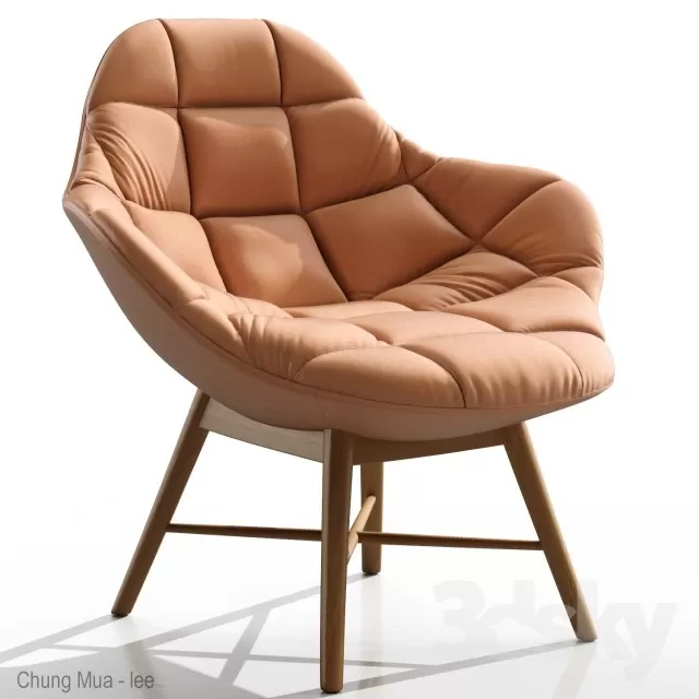 DECOR HELPER – LIVING ROOM – ARMCHAIRS 3D MODELS – 383