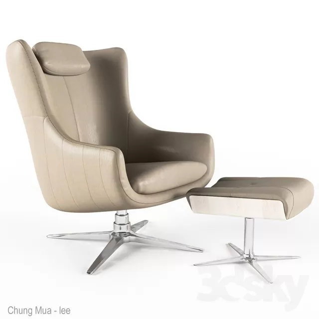 DECOR HELPER – LIVING ROOM – ARMCHAIRS 3D MODELS – 180