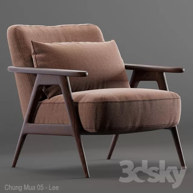 DECOR HELPER – LIVING ROOM – ARMCHAIRS 3D MODELS – 51