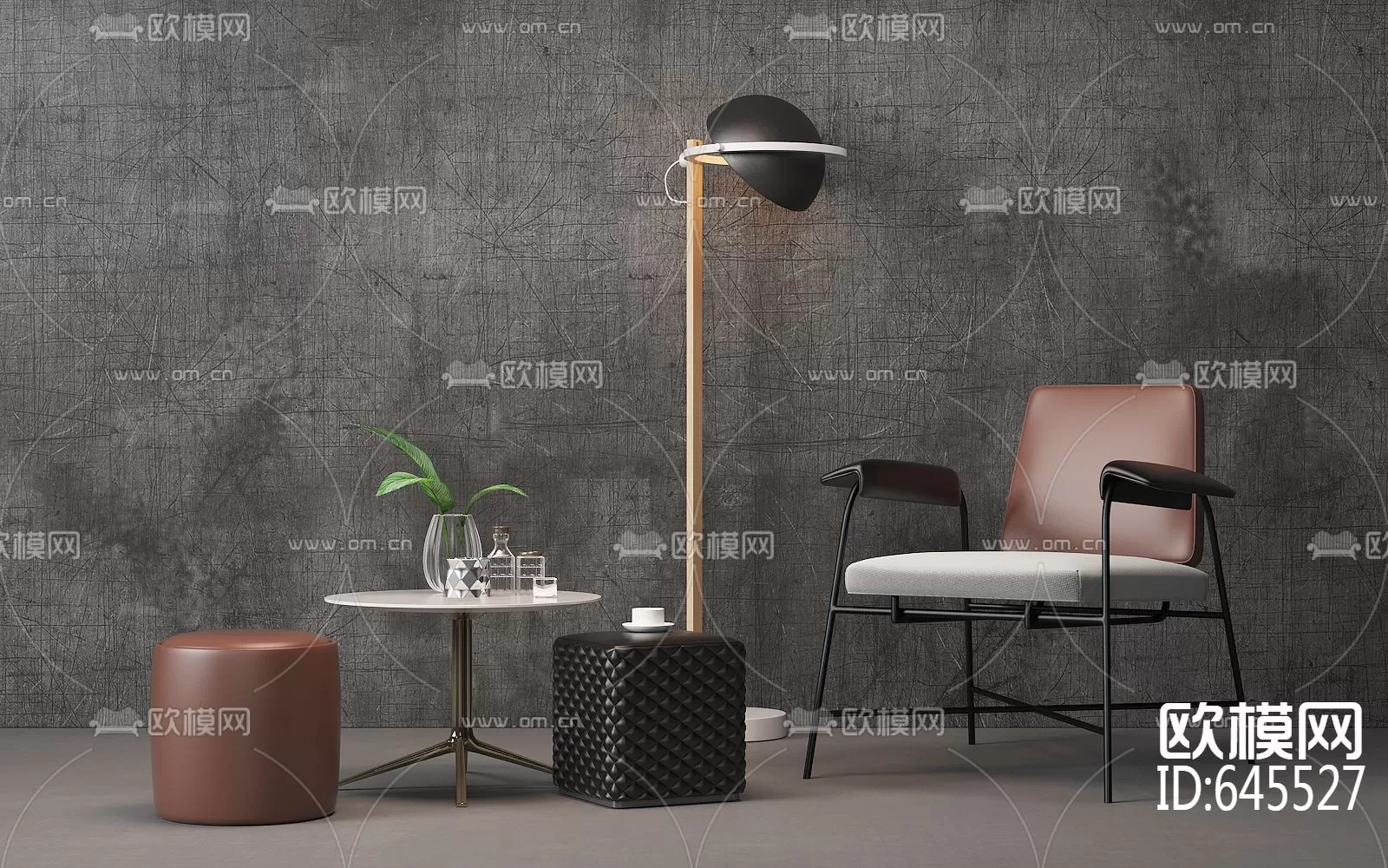 DECOR HELPER – LIVING ROOM – ARMCHAIRS 3D MODELS – 82