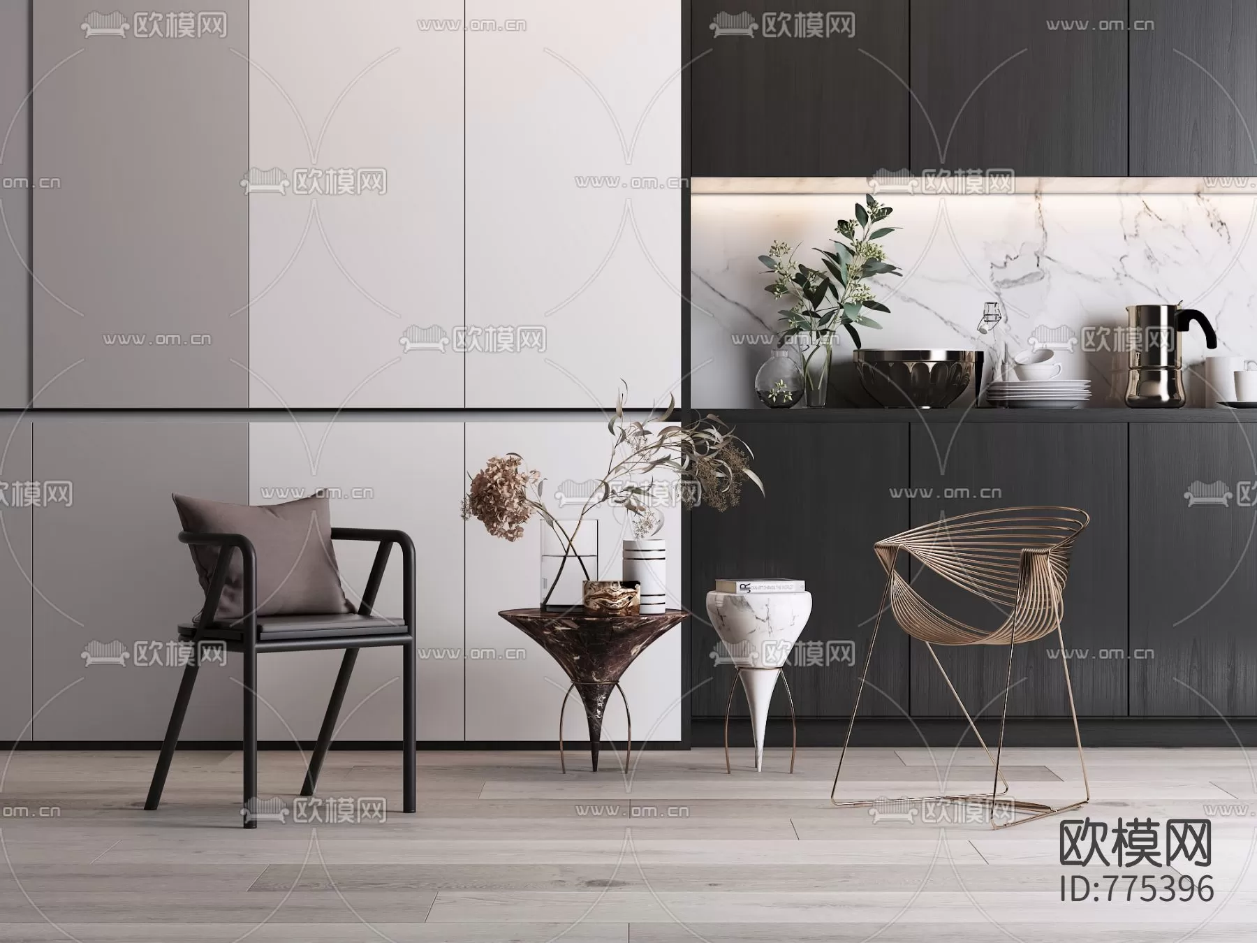 DECOR HELPER – LIVINGROOM – CHAIR 3D MODELS – 103