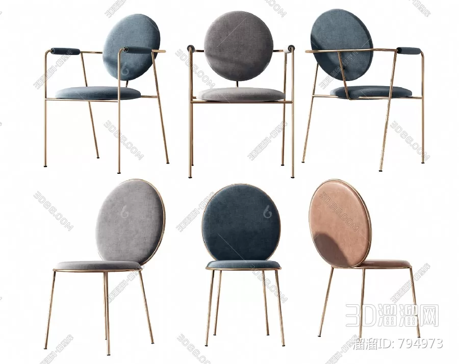 DECOR HELPER – LIVINGROOM – CHAIR 3D MODELS – 105