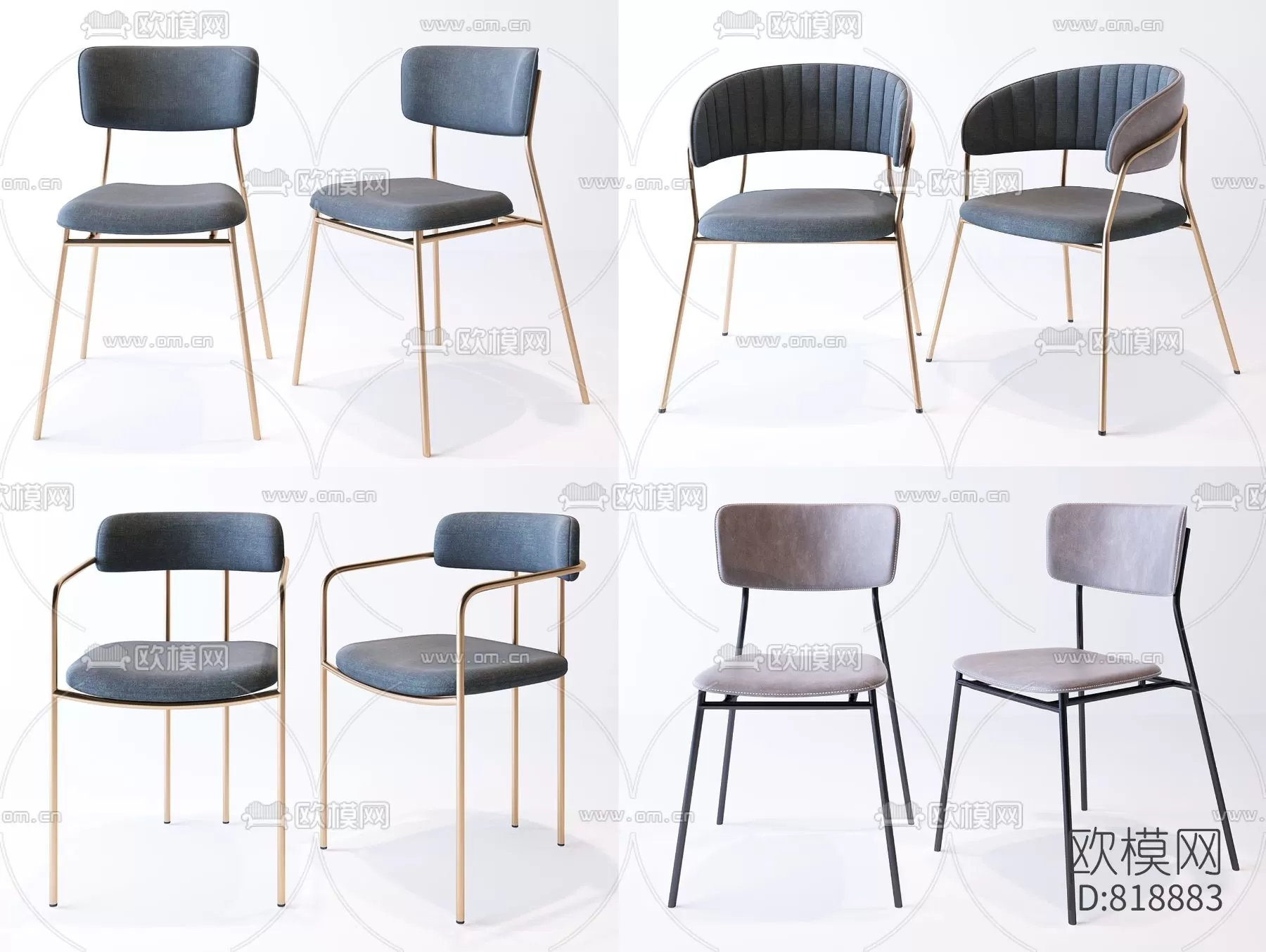 DECOR HELPER – LIVINGROOM – CHAIR 3D MODELS – 110