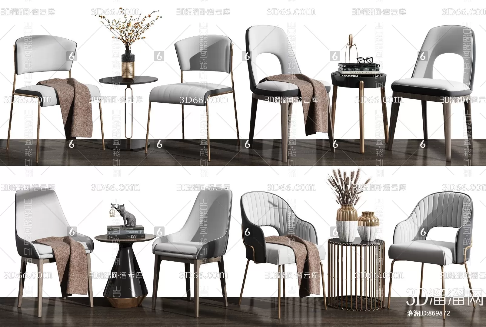 DECOR HELPER – LIVINGROOM – CHAIR 3D MODELS – 121