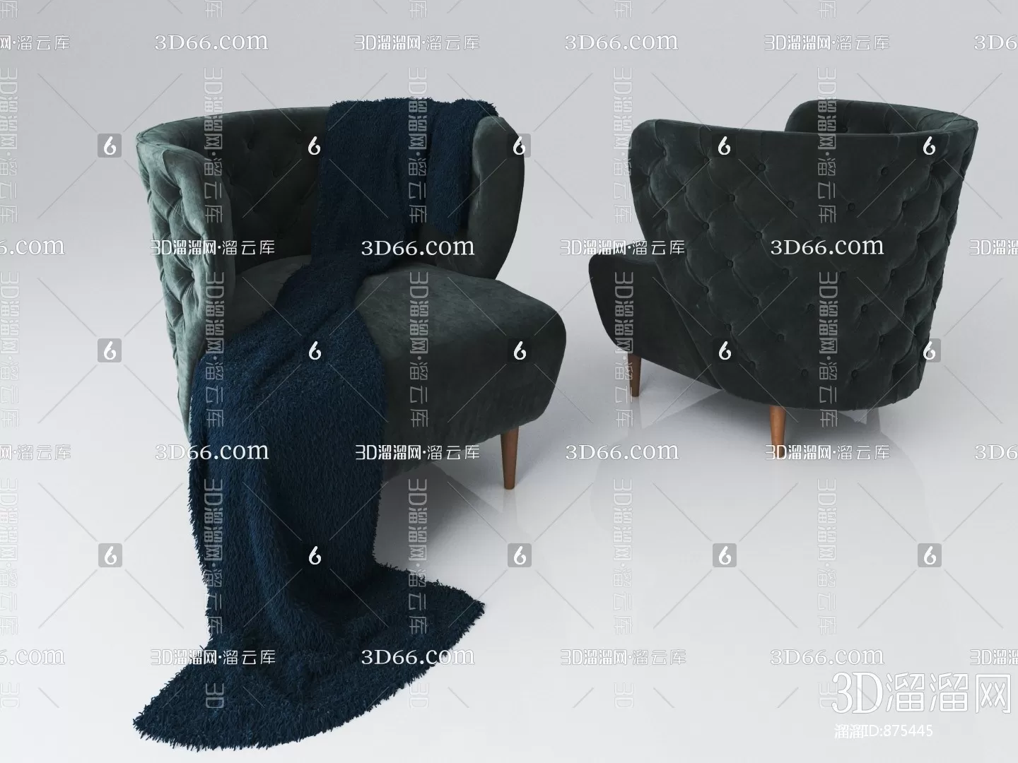 DECOR HELPER – LIVINGROOM – CHAIR 3D MODELS – 123