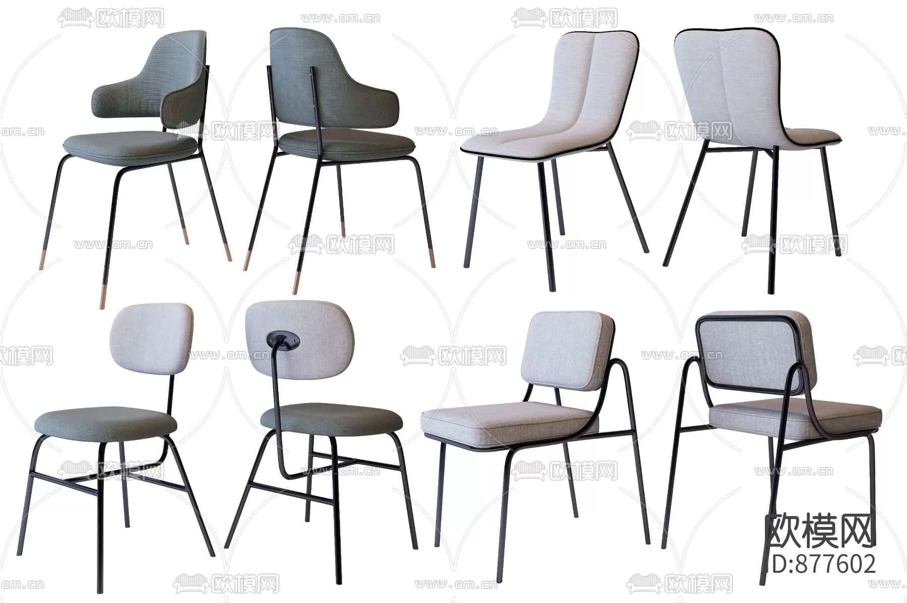 DECOR HELPER – LIVINGROOM – CHAIR 3D MODELS – 124