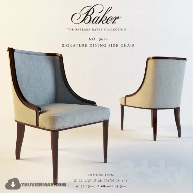 DECOR HELPER – LIVINGROOM – CHAIR 3D MODELS – 125