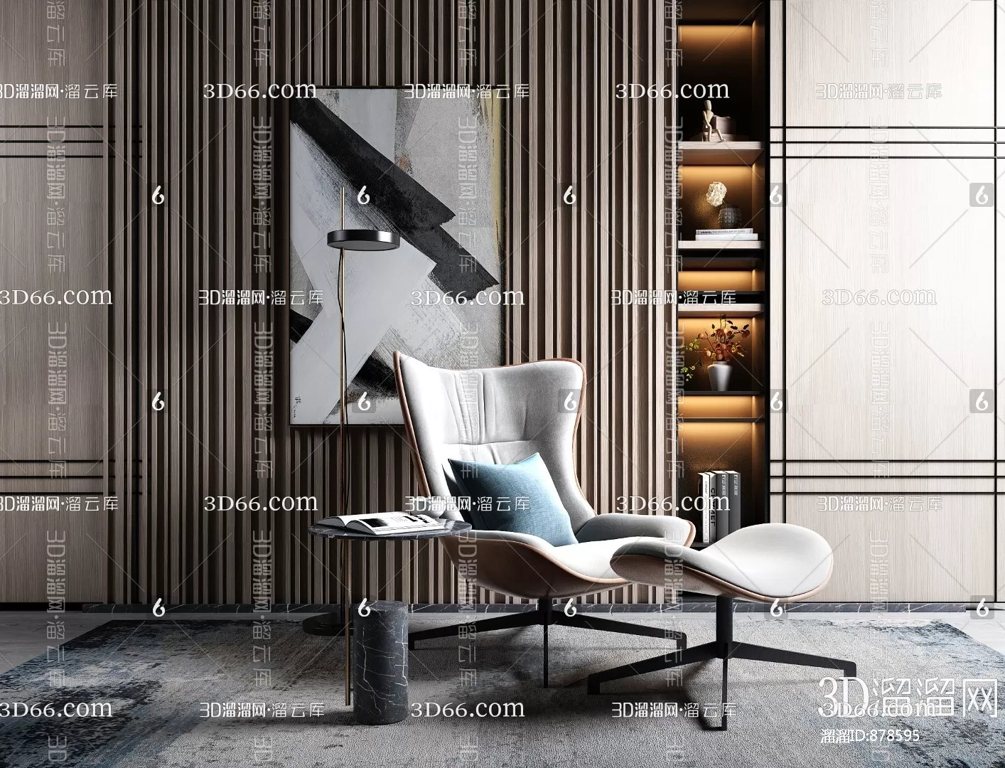 DECOR HELPER – LIVINGROOM – CHAIR 3D MODELS – 126