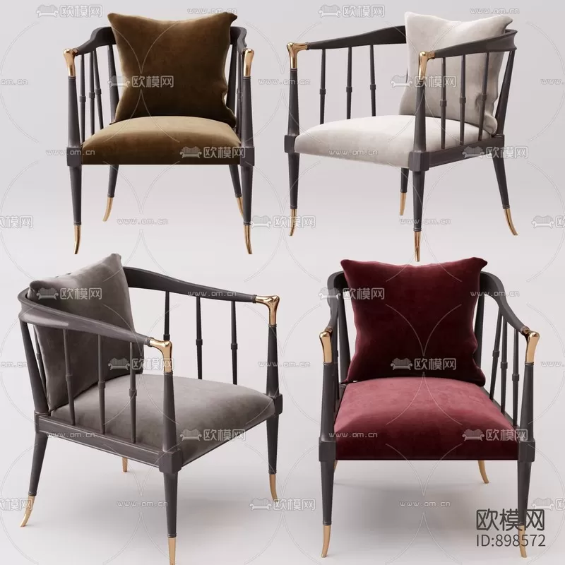 DECOR HELPER – LIVINGROOM – CHAIR 3D MODELS – 133