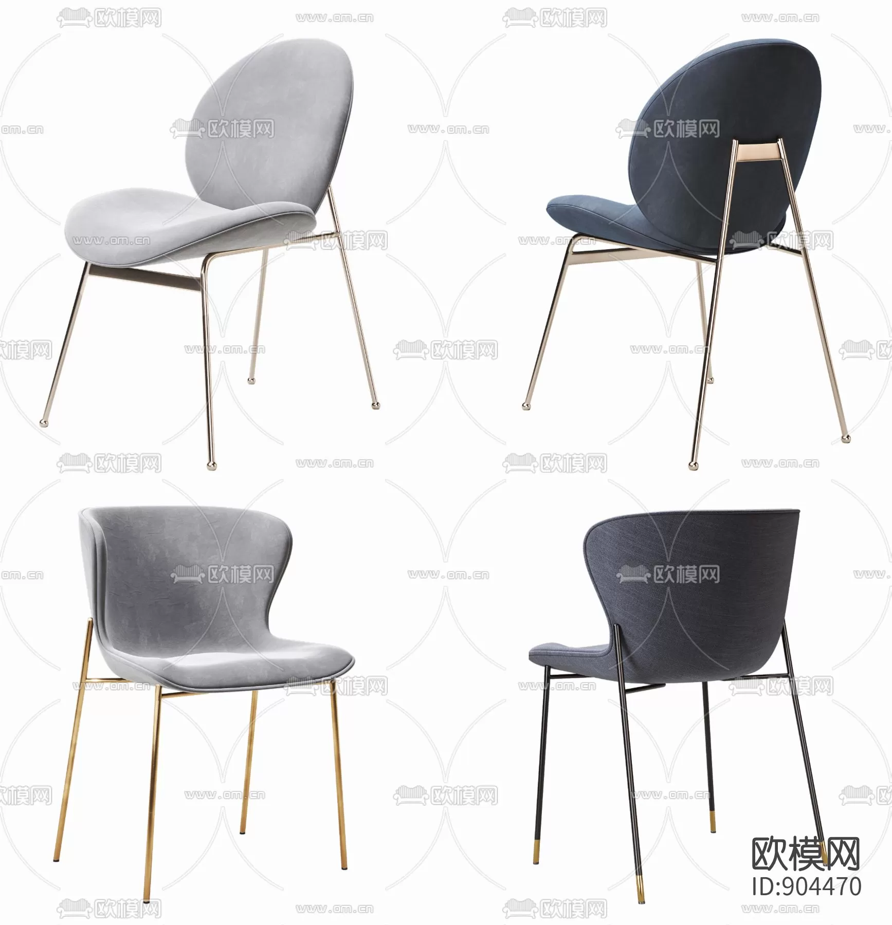 DECOR HELPER – LIVINGROOM – CHAIR 3D MODELS – 136