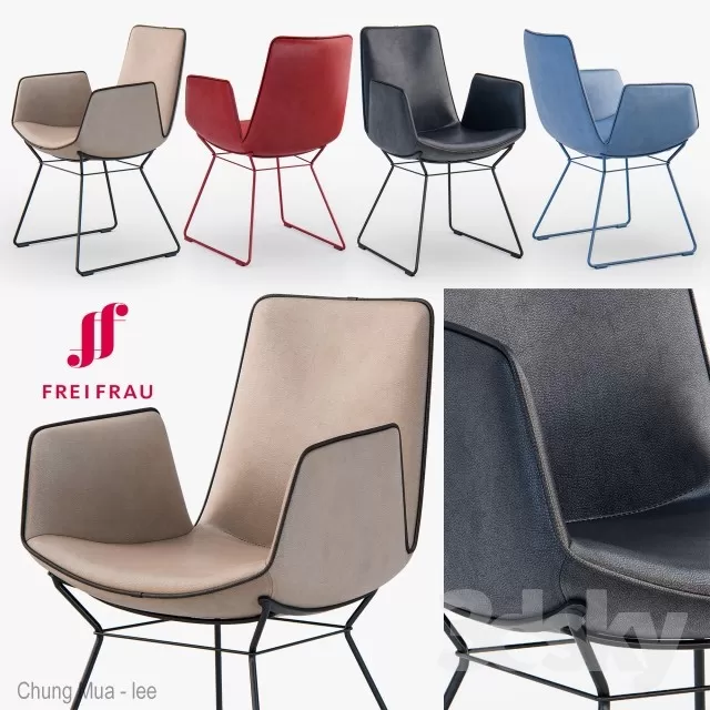 DECOR HELPER – LIVINGROOM – CHAIR 3D MODELS – 160