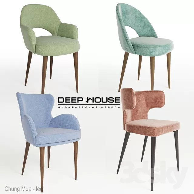 DECOR HELPER – LIVINGROOM – CHAIR 3D MODELS – 207