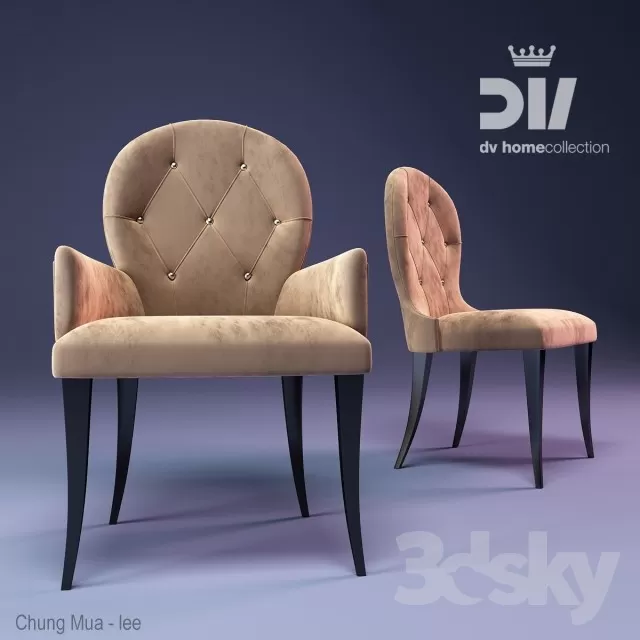 DECOR HELPER – LIVINGROOM – CHAIR 3D MODELS – 244