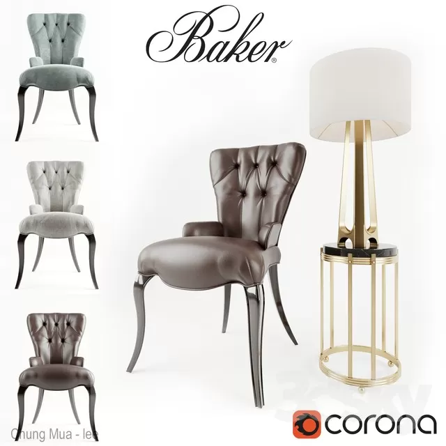 DECOR HELPER – LIVINGROOM – CHAIR 3D MODELS – 246