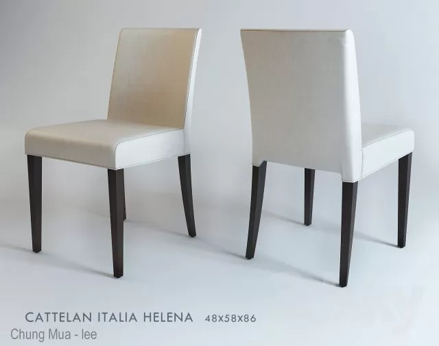 DECOR HELPER – LIVINGROOM – CHAIR 3D MODELS – 254