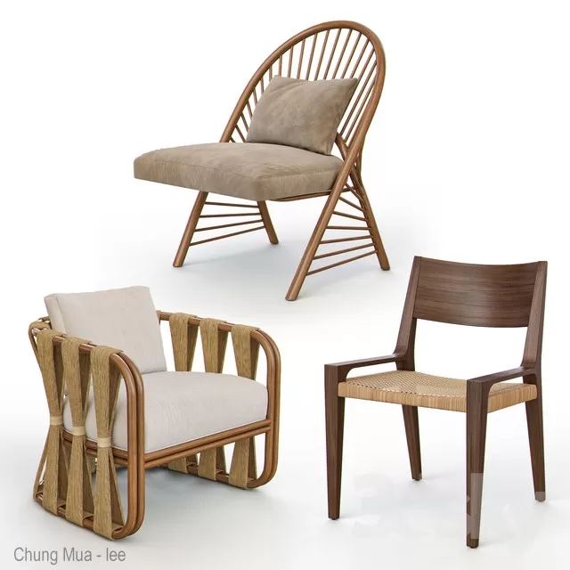 DECOR HELPER – LIVINGROOM – CHAIR 3D MODELS – 264