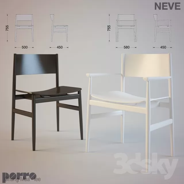 DECOR HELPER – LIVINGROOM – CHAIR 3D MODELS – 266