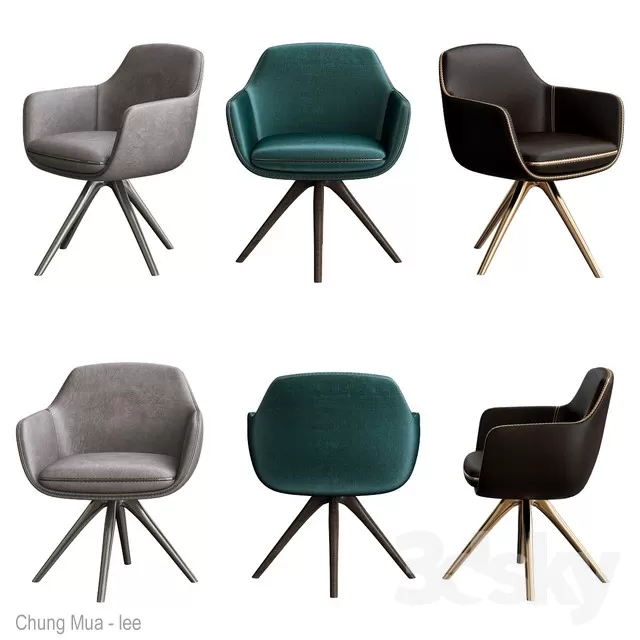 DECOR HELPER – LIVINGROOM – CHAIR 3D MODELS – 284