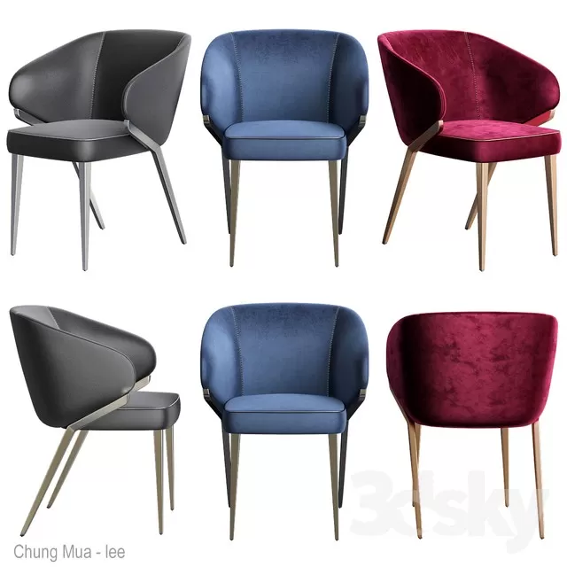 DECOR HELPER – LIVINGROOM – CHAIR 3D MODELS – 286