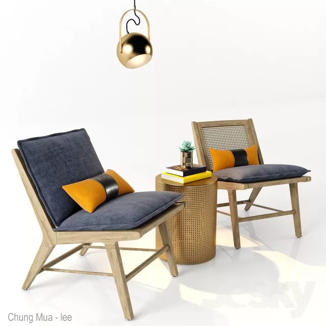 DECOR HELPER – LIVINGROOM – CHAIR 3D MODELS – 298