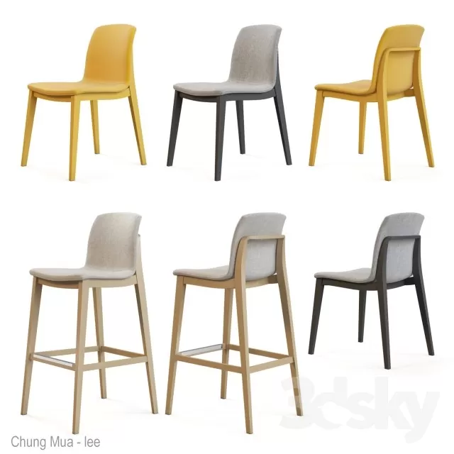 DECOR HELPER – LIVINGROOM – CHAIR 3D MODELS – 325