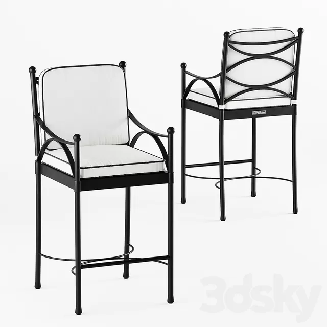 DECOR HELPER – LIVINGROOM – CHAIR – STOOL 3D MODELS – 19
