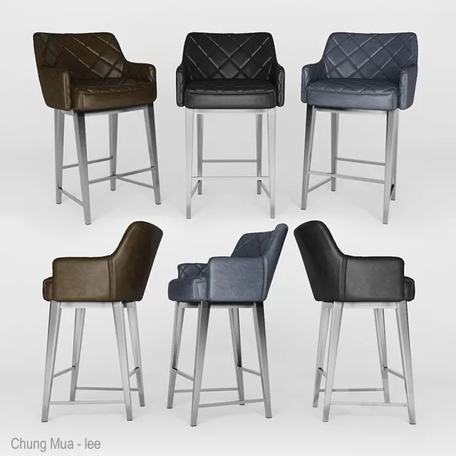 DECOR HELPER – LIVINGROOM – CHAIR – STOOL 3D MODELS – 85