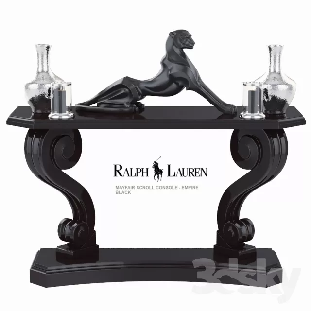 DECOR HELPER – LIVINGROOM – CONSOLE TABLE 3D MODELS – 29