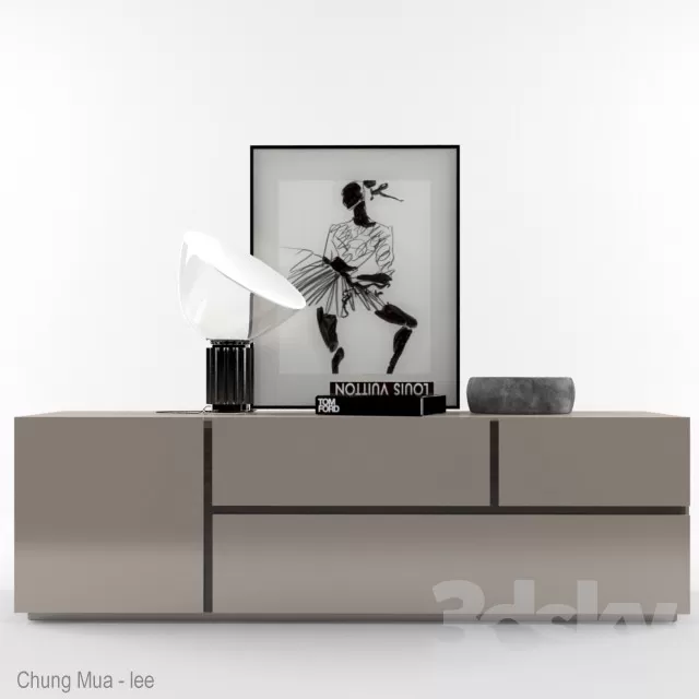 DECOR HELPER – LIVINGROOM – DRAWER 3D MODELS – 38