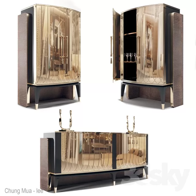 DECOR HELPER – LIVINGROOM – DRAWER 3D MODELS – 44