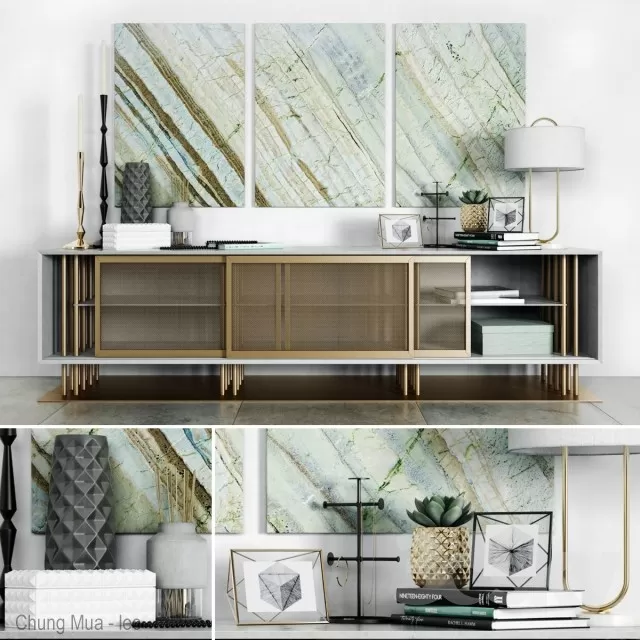 DECOR HELPER – LIVINGROOM – DRAWER 3D MODELS – 45