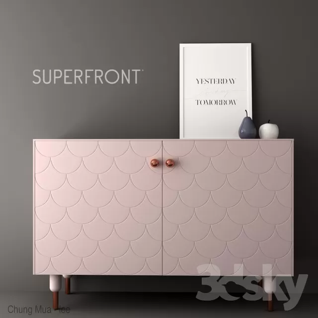 DECOR HELPER – LIVINGROOM – DRAWER 3D MODELS – 60