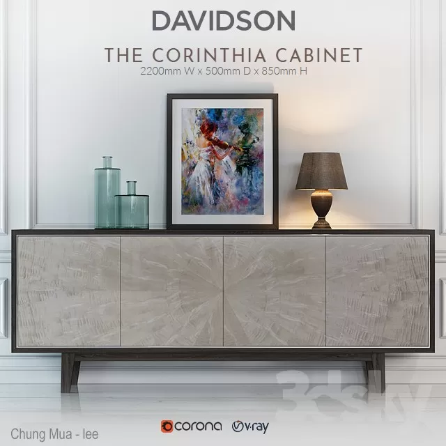 DECOR HELPER – LIVINGROOM – DRAWER 3D MODELS – 80