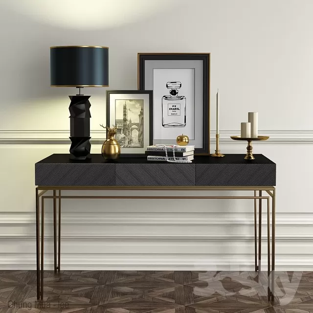 DECOR HELPER – LIVINGROOM – DRAWER 3D MODELS – 87