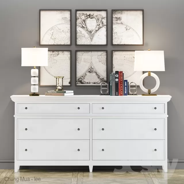 DECOR HELPER – LIVINGROOM – DRAWER 3D MODELS – 94