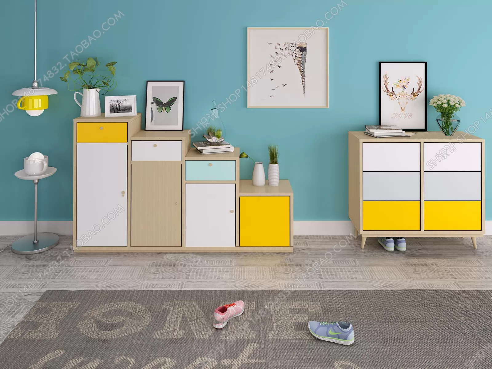 DECOR HELPER – LIVINGROOM – ENTRANCE 3D MODELS – 16