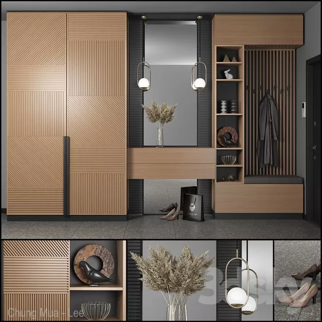 DECOR HELPER – LIVINGROOM – ENTRANCE 3D MODELS – 24