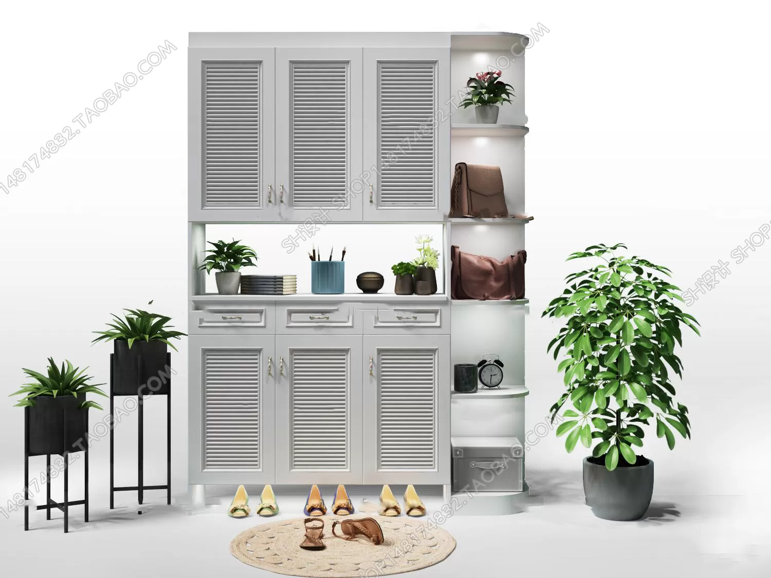 DECOR HELPER – LIVINGROOM – ENTRANCE 3D MODELS – 4
